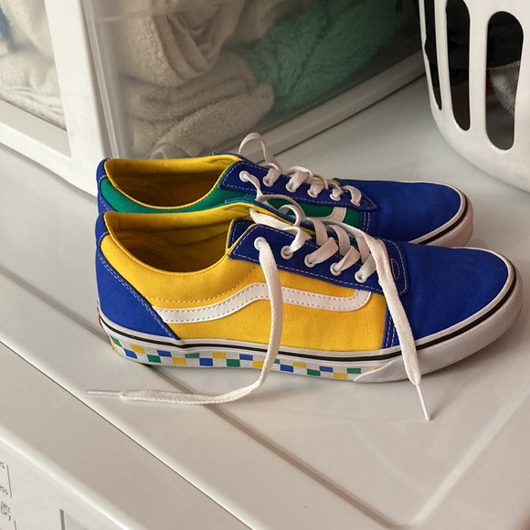 Ward Boys vans size yt(youth)7, 8 1/2 -9in women’s - Picture 4 of 11